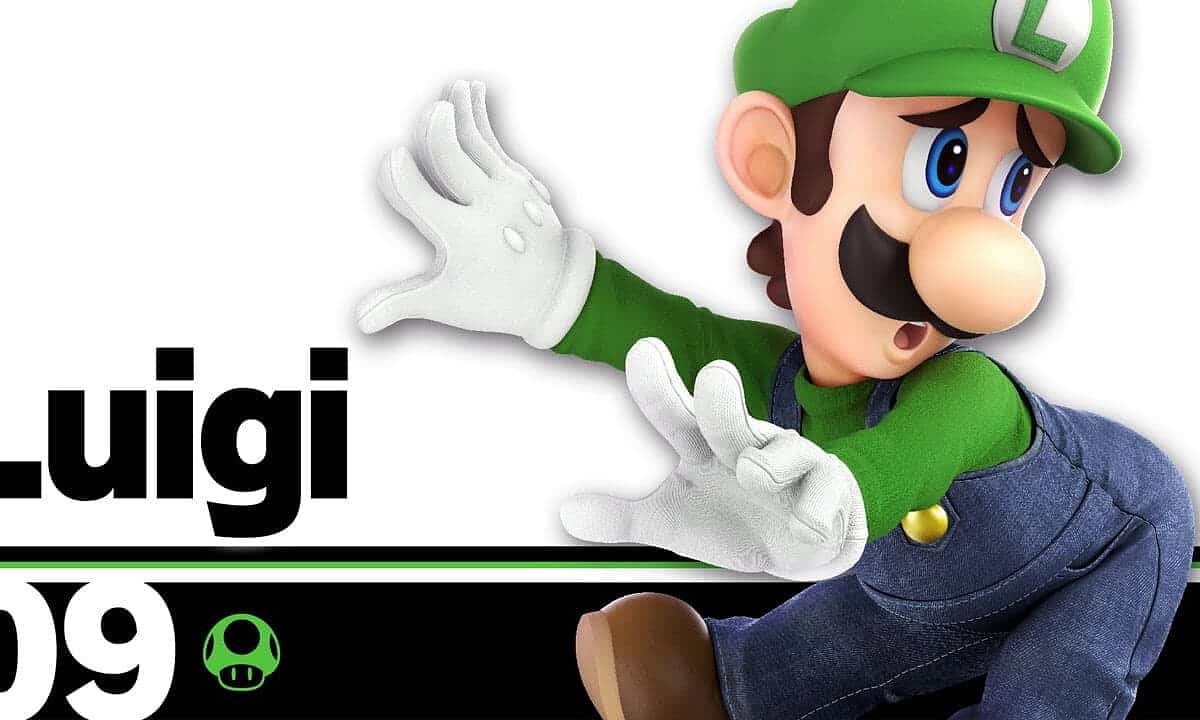 luigi en super smash bros