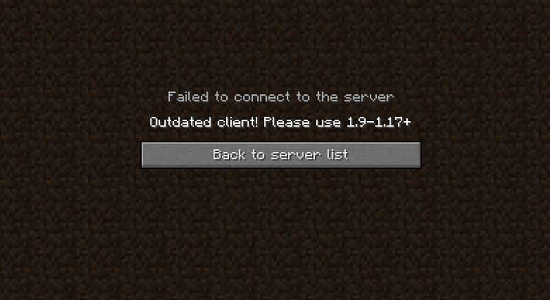 minecraft server error