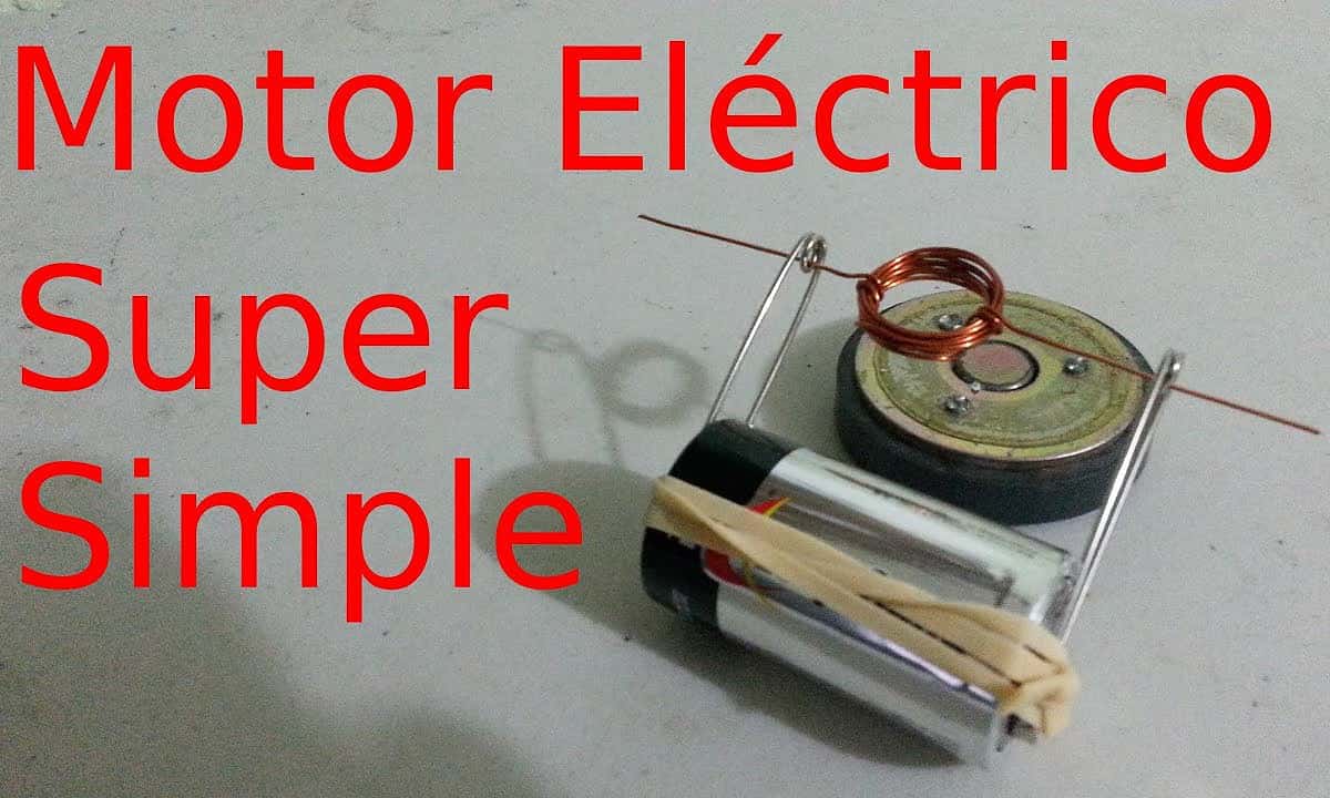 motor electrico casero