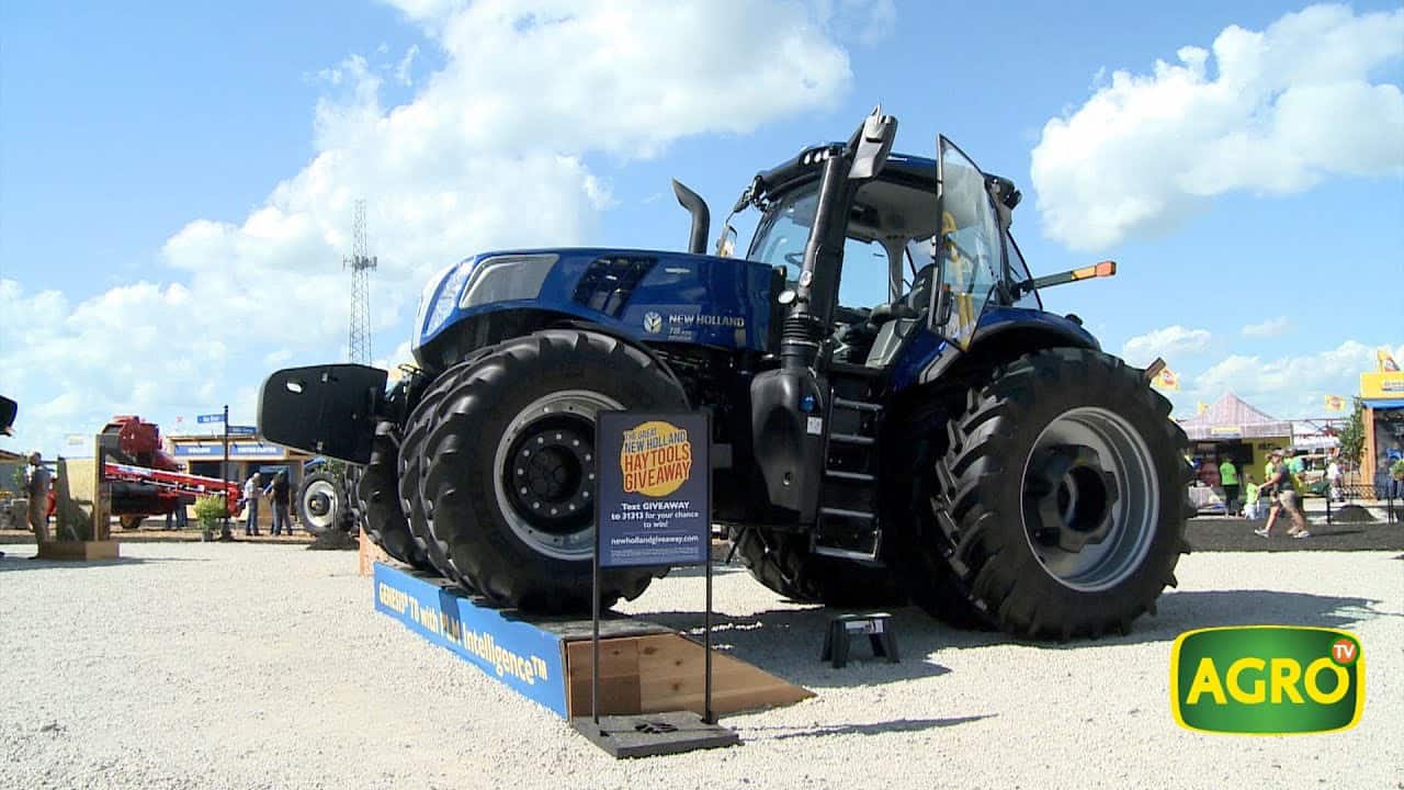 tractor new holland en accion
