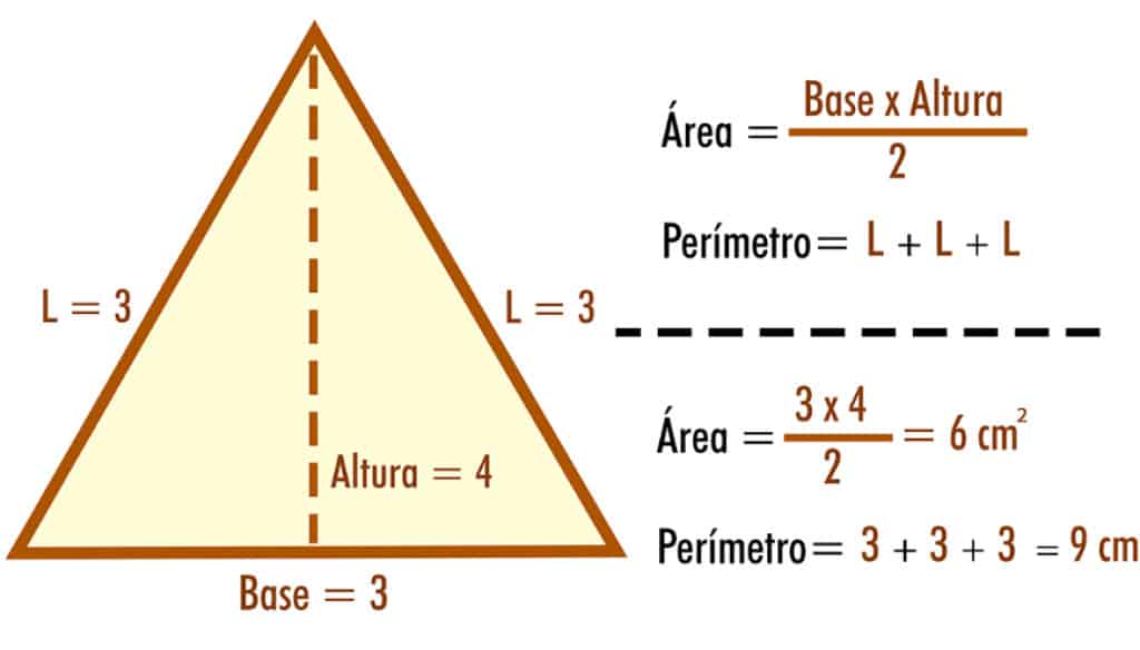 triangulo y formulas