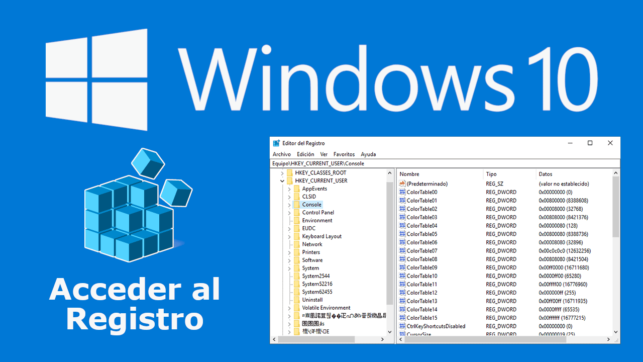 tutorial de registro de windows