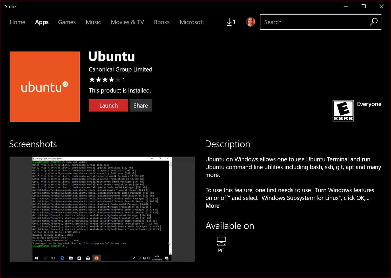 ubuntu con windows