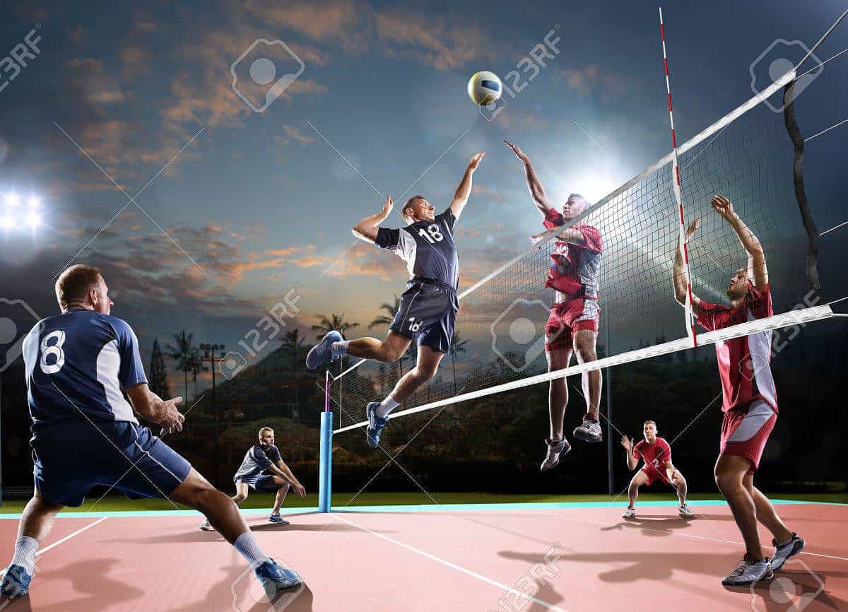 voleibol en accion