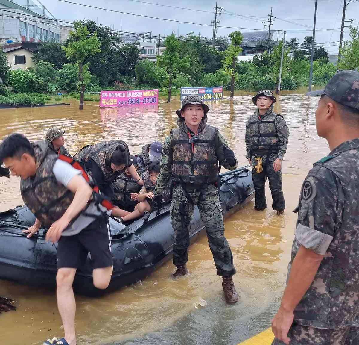 Fuertes lluvias en República de Corea dejan 22 muertos
