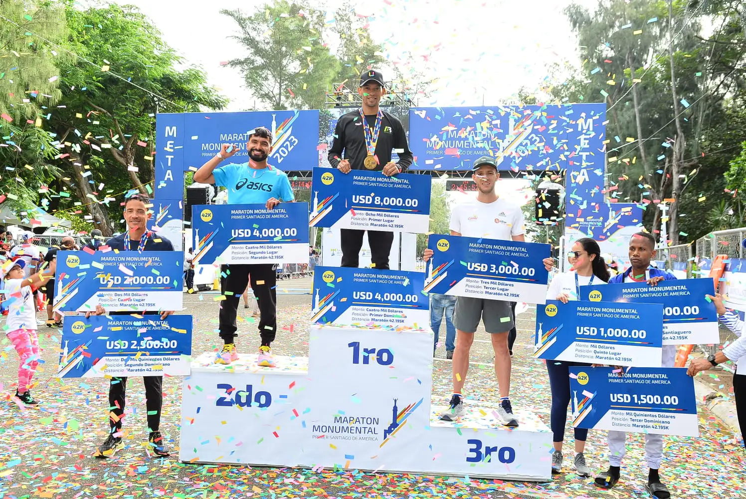 Amauri Rodríguez Grullón, gana la Maratón Monumental