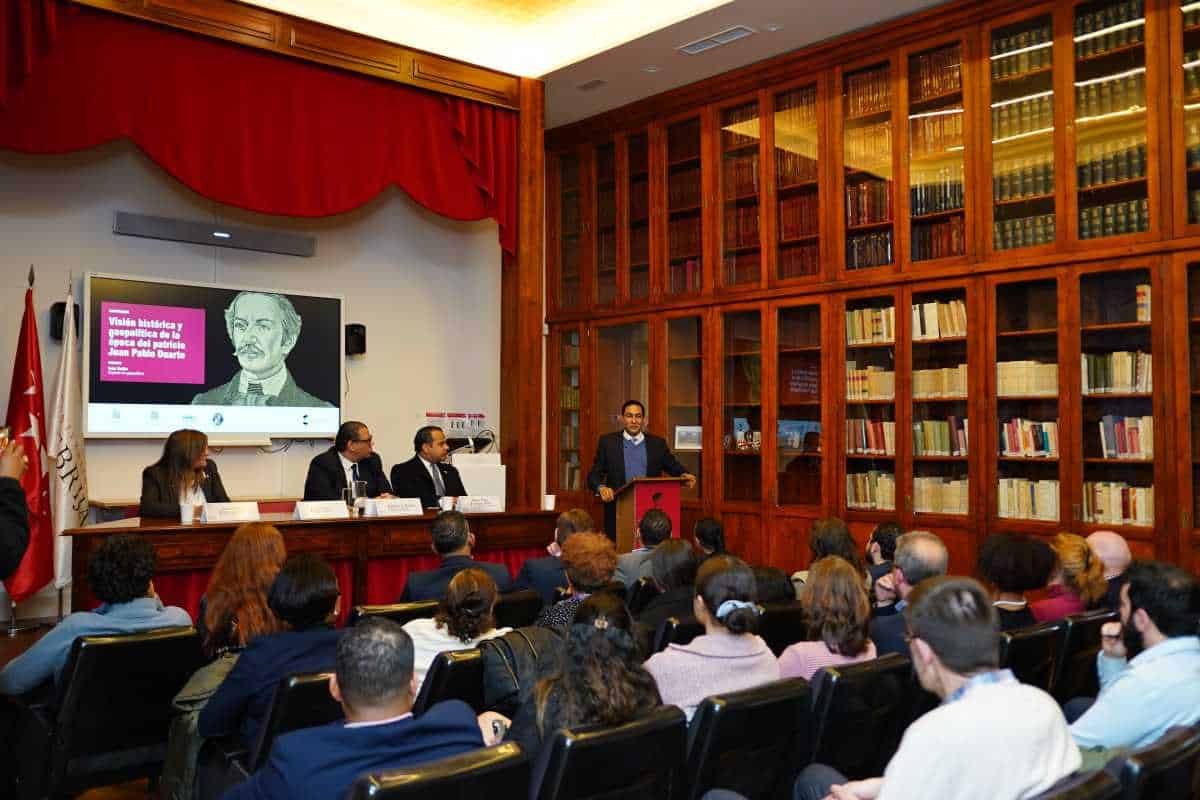 Madrid: Conferencia sobre Juan Pablo Duarte destaca su legado