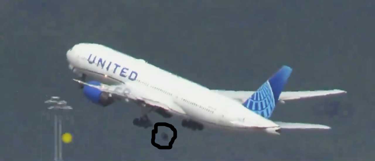 avion de united neumatico