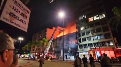 Incendio en un hotel deja al menos nueve muertos en Brasil
