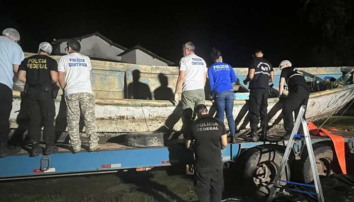 Brasil sigue investigación embarcación con varios cadáveres