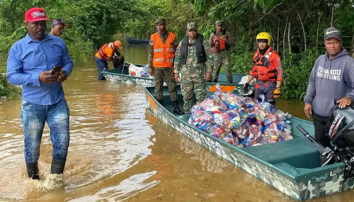 El Bajo Yuna en alerta roja por las lluvias