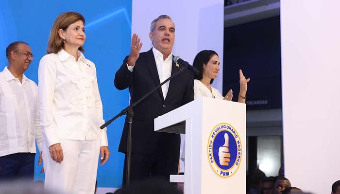 Oficializan reelección de Abinader en comicios presidenciales de República Dominicana