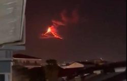 Italia: El Monte Etna en erupción tras cuatro años de inactividad