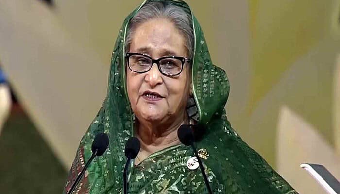 Gobierno indio confirma presencia de exprimera ministra de Bangladesh Hasina en la India