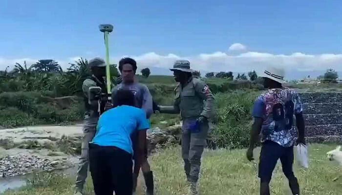 Haitianos liberan a agrimensor dominicano detenido en la frontera por violar franja limítrofe