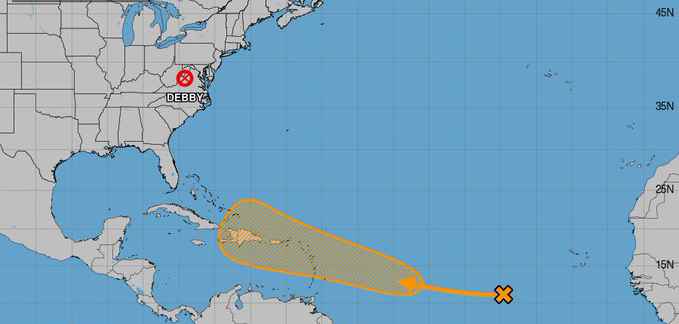 Indomet monitorea de onda tropical en el Atlántico